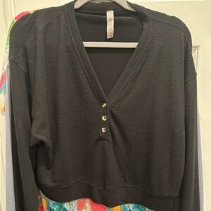 ALOlux SoHo Cropped Henley